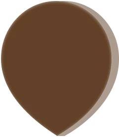 brown pin