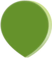 green pin